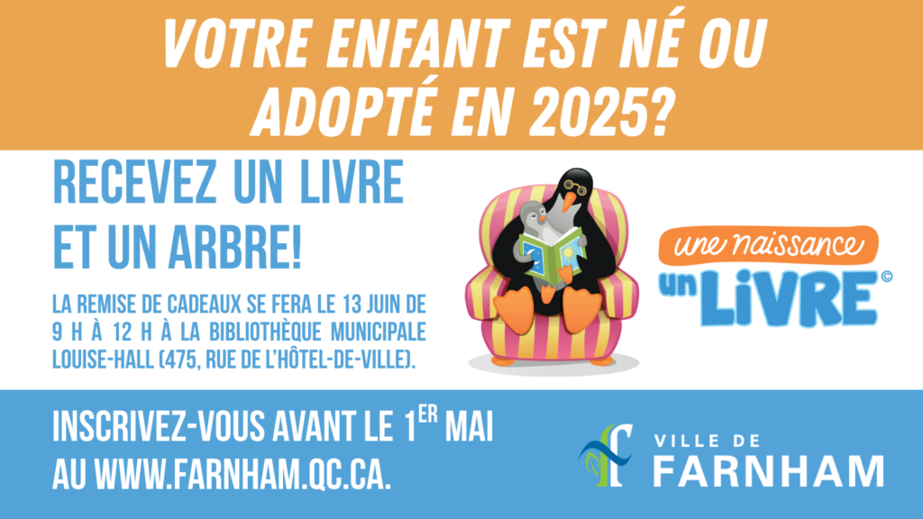 Programme une naissance, un livre, un arbre