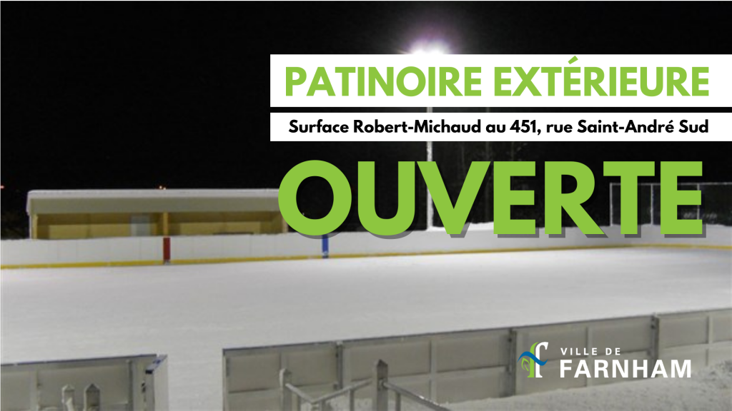 État des patinoires extérieures