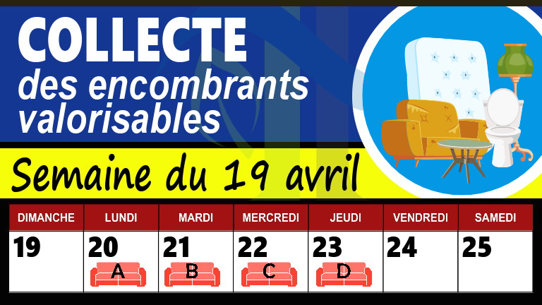 Collecte des encombrants valorisables