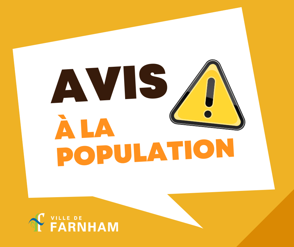 Travaux de remplacement de la conduite d&rsquo;aqueduc – Rue Saint-Bruno