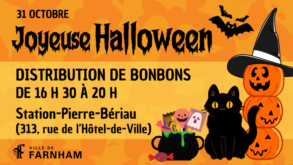 Halloween – Distribution de bonbons