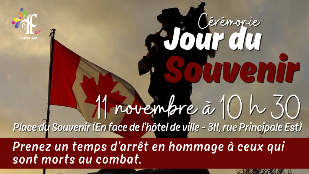 Cérémonie de commémoration du jour du Souvenir