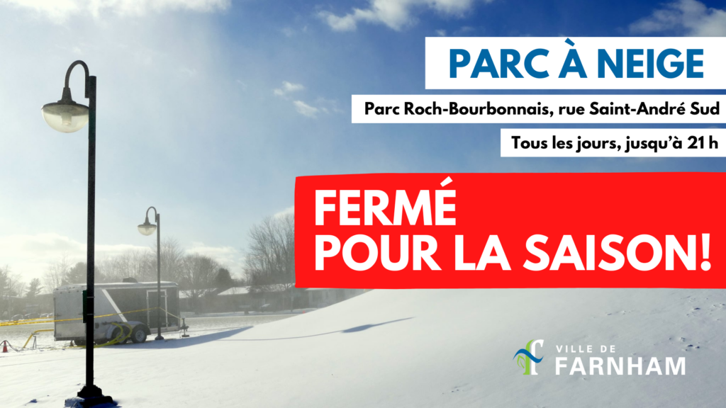 Parc à neige FERMÉ