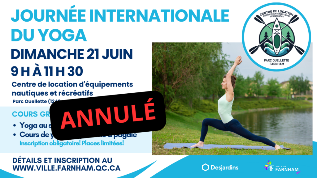 ANNULÉ : Journée internationale du yoga
