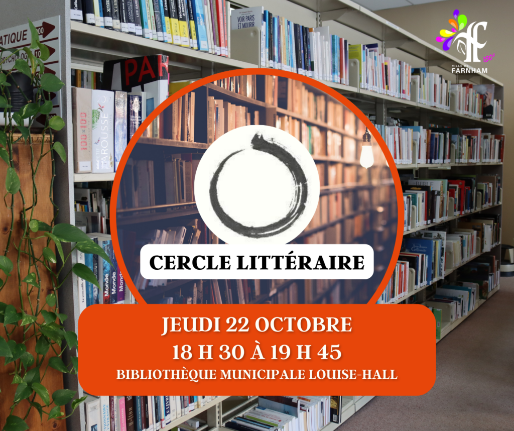Cercle littéraire – 22 octobre 2026