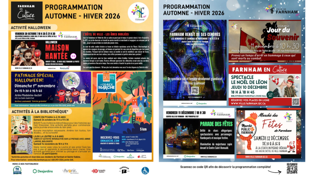 Programmation automne-hiver 2026